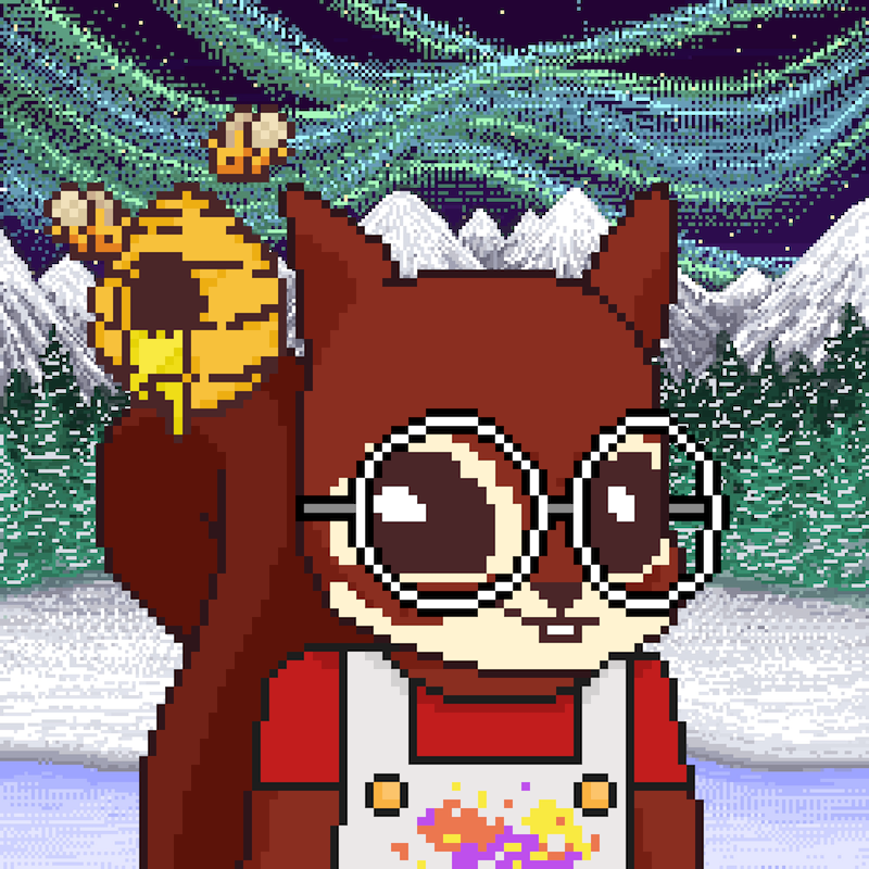 Pixel Squirrels #146